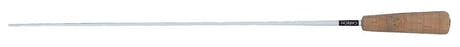 Pick Boy dirigentstav i hvit karbon, 38 cm, modell B, korkgrep