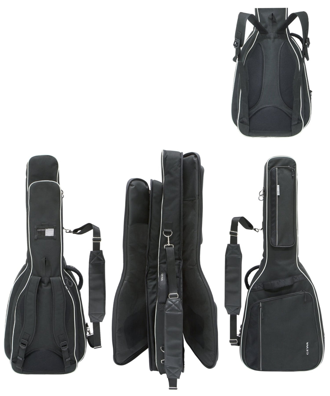 GEWA Gitarer dobbel gigbag Prestige 25 - akustisk/elgitar