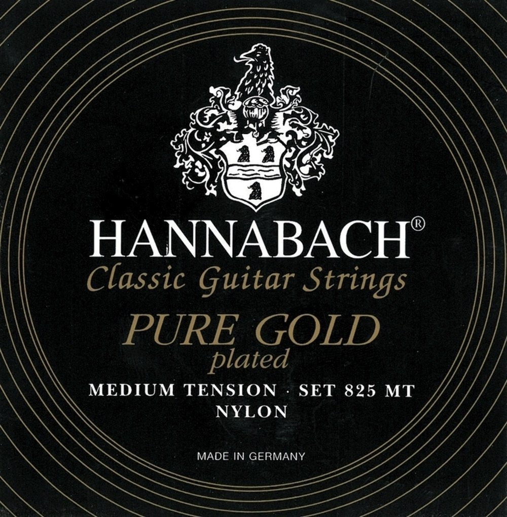 Hannabach 825 D4-bassstreng til klassisk gitarer, medium tension