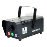 Firefog Hornet 400LED røykmaskin 400 W med LED og 2 fjernkontroller, svart