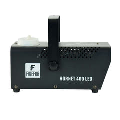 Firefog Hornet 400LED røykmaskin 400 W med LED og 2 fjernkontroller, svart