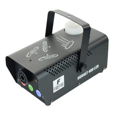 Firefog Hornet 400LED røykmaskin 400 W med LED og 2 fjernkontroller, svart