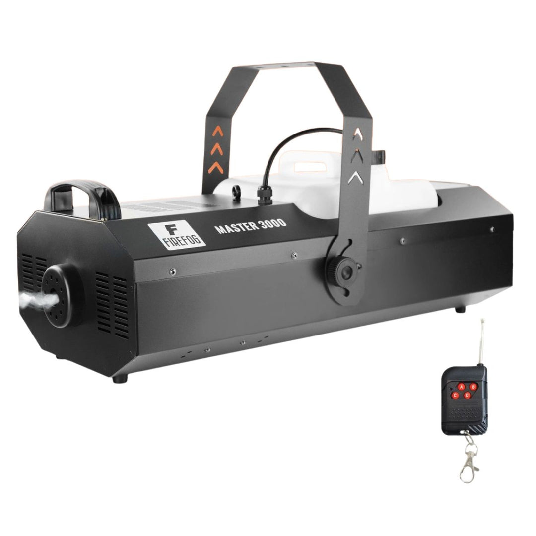 Firefog Master 3000 røykmaskin 3000 W med DMX og fjernkontroll