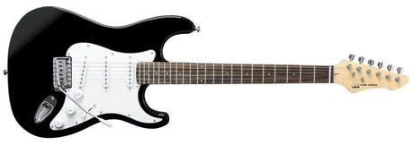 VGS RC-100 elektrisk gitar, Black