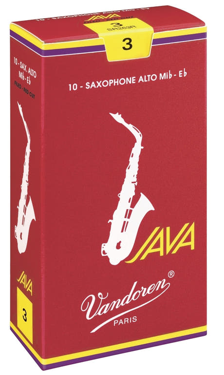 Vandoren Reeds Alto Saxophone Java Filed Red - 3