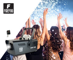 Firefog Snow1500 DMX snømaskiner 1500 W med fjernkontroll