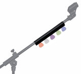 Fire & Stone plekterholder til mikrofonstativ, 18 cm, svart