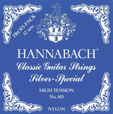 Hannabach strenger for klassisk gitar Serie 815 profesjonell pakke spesialsølv - Bass-Pack middels
