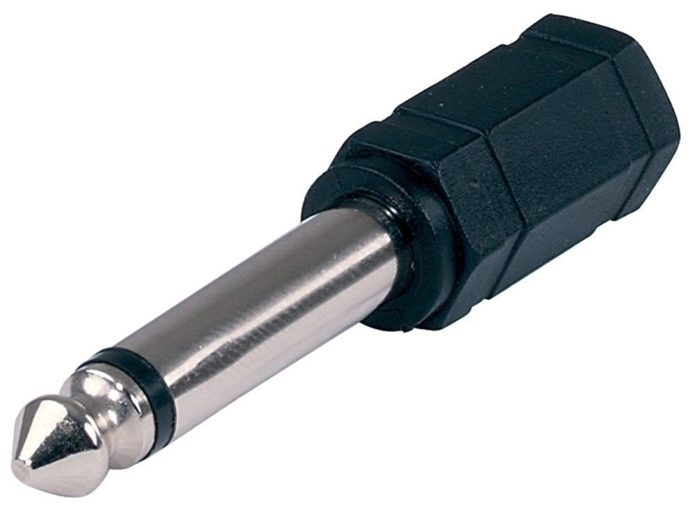 GEWA adapter 3,5 mm mono-hunn til 6,3 mm mono-jack