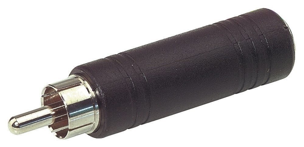 GEWA adapter 6,3 mm mono-jack-hunn til cinch