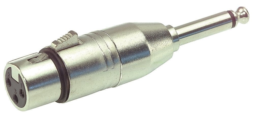 GEWA adapter XLR-hunn til 6,3 mm mono-jack
