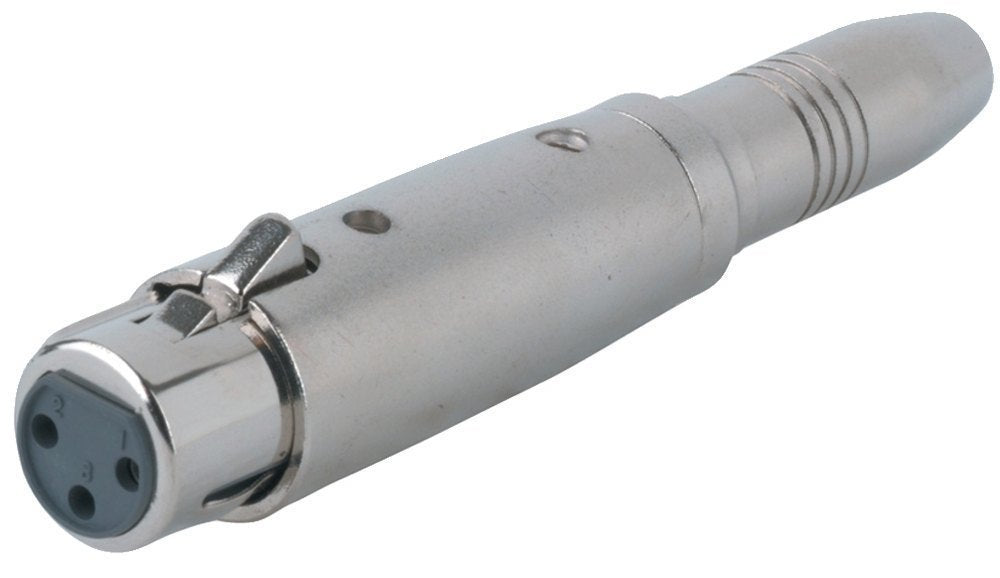 GEWA adapter 6,3 mm stereo-jack-hunn til XLR-hunn