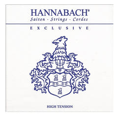Hannabach strenger for klassisk gitar Exclusive Serie High Tension - Exclusiv High Tension-sett (EXCLHT)