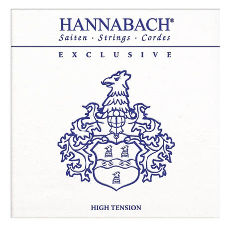 Hannabach strenger for klassisk gitar Exclusive Serie High Tension - Exclusiv High Tension-sett (EXCLHT)