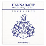 Hannabach strenger for klassisk gitar Exclusive Serie High Tension - Exclusiv High Tension-sett (EXCLHT)