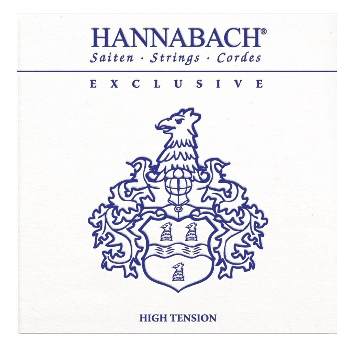 Hannabach strenger for klassisk gitar Exclusive Serie High Tension - Sett med 3 bass-strenger (EXCL7HT)