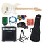 Fender Squier Affinity Stratocaster el-gitar startpakke (Olympic White)
