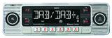 Retro Radio - DAB+, Bluetooth og USB, Sølv