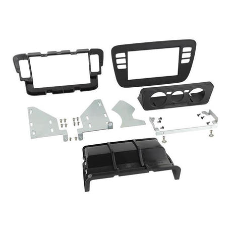2-DIN-ramme for Mii, Citigo og oppover (svart)