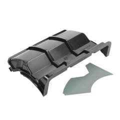2-DIN-ramme for Mii, Citigo og oppover (Blank Black)