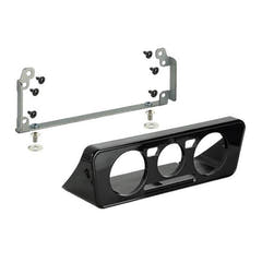 2-DIN-ramme for Mii, Citigo og oppover (Blank Black)