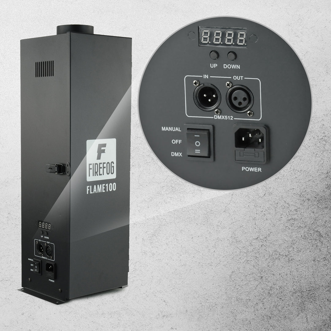 Firefog FLAME100 flammemaskin med DMX