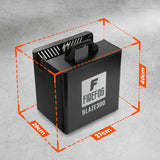 Firefog BLAZE300 flammemaskin med tre utganger og DMX