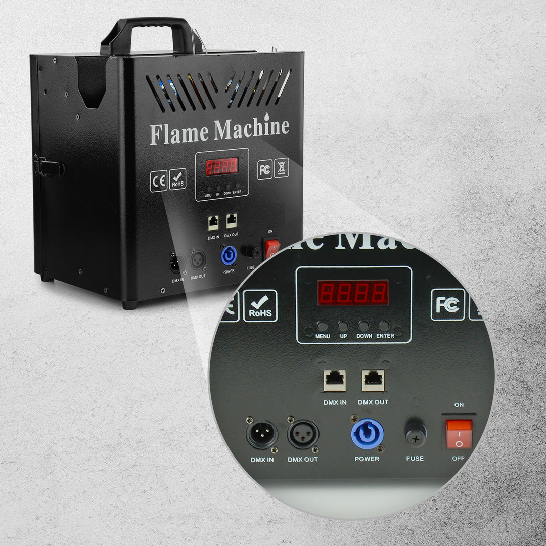 Firefog BLAZE300 flammemaskin med tre utganger og DMX