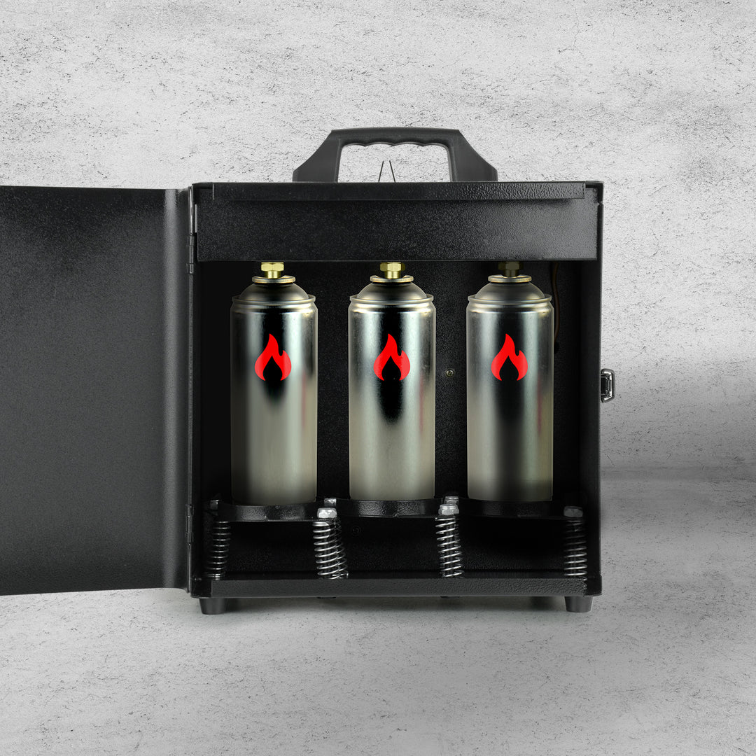 Firefog BLAZE300 flammemaskin med tre utganger og DMX