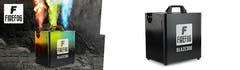 Firefog BLAZE300 flammemaskin med tre utganger og DMX