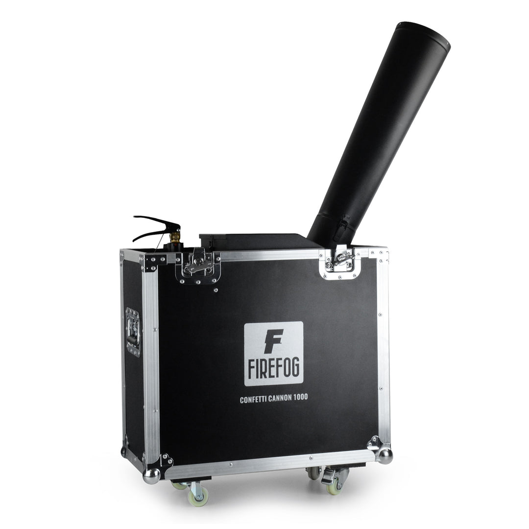 Firefog CANNON 1000+ CO2-konfettikanon i case