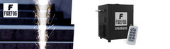 Firefog SPARK600 gnistmaskin med kalde gnister og DMX