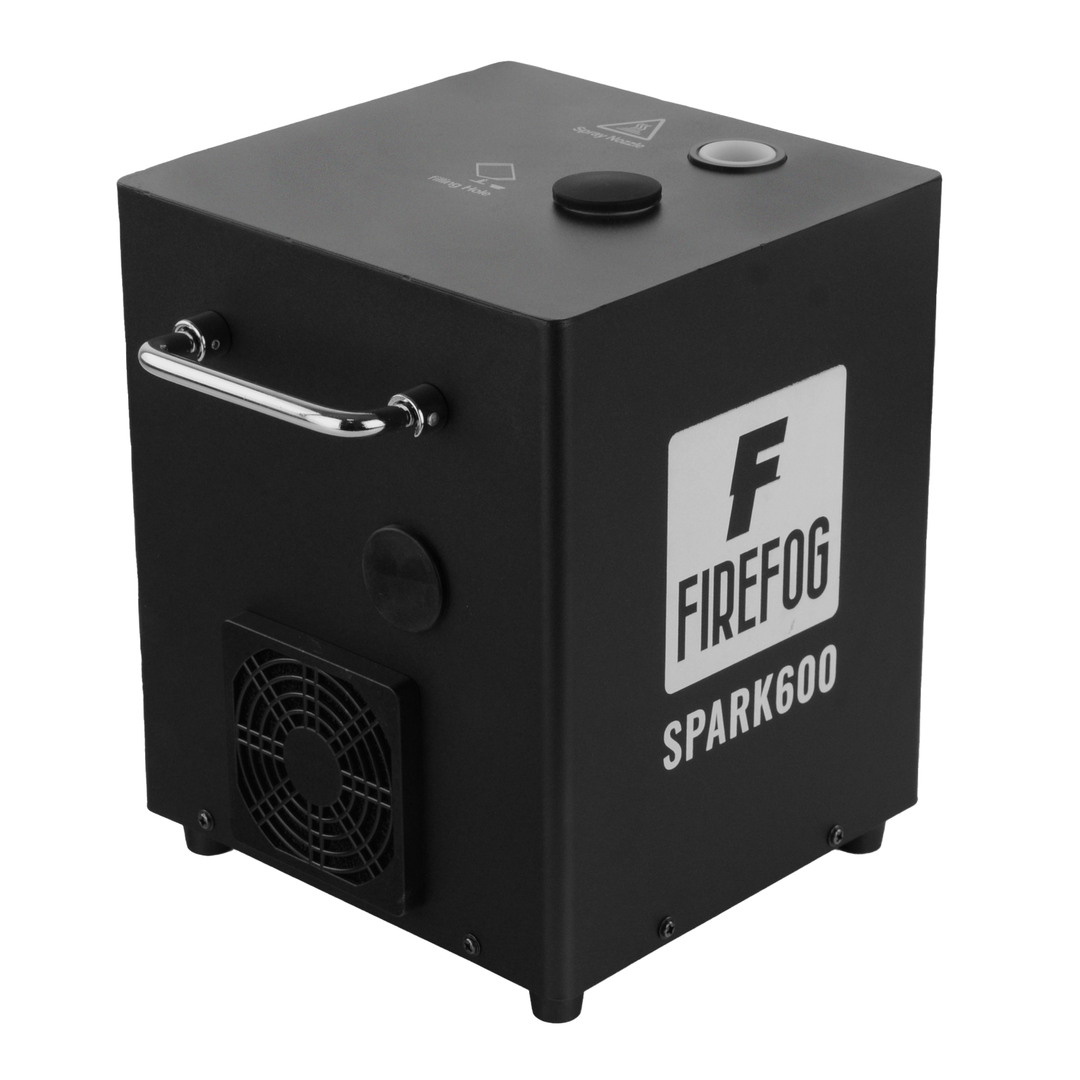Firefog SPARK600 gnistmaskin med kalde gnister og DMX