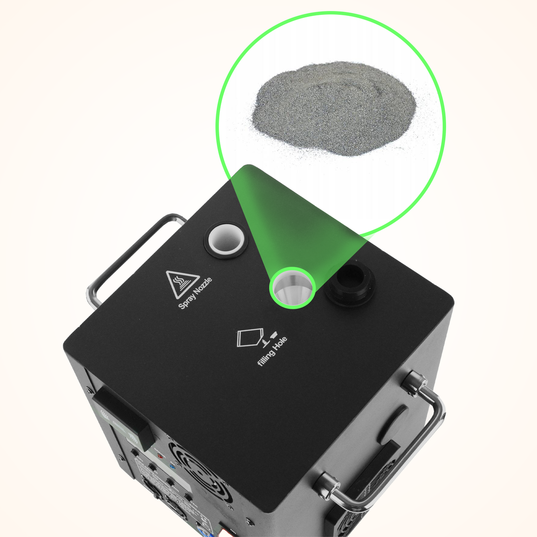 Firefog SPARK600 gnistmaskin, sett med 2 maskiner og case