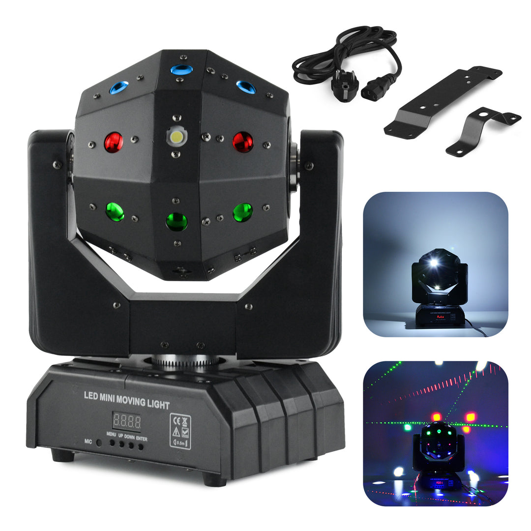 Firefog STARBALL moving head med laser og strobe
