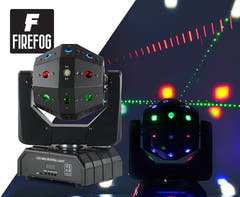 Firefog STARBALL moving head med laser og strobe