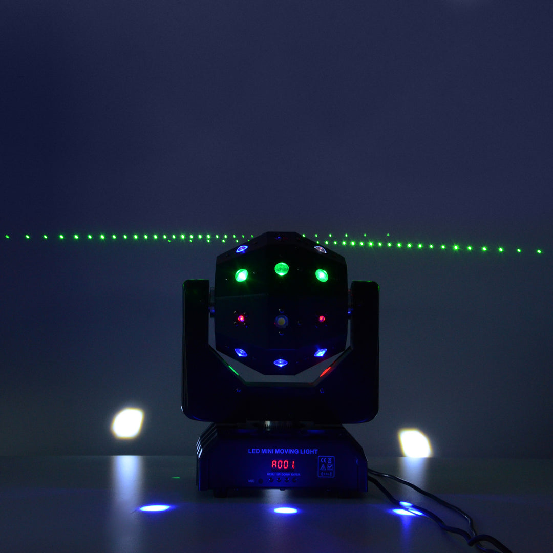 Firefog STARBALL moving head med laser og strobe