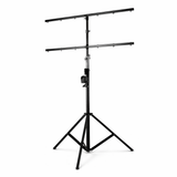Hardman LS4 wind-up lysstativ med dobbel tverrstang, 1,7 til 4,3 m