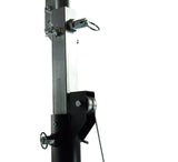 Hardman LS4 wind-up lysstativ med dobbel tverrstang, 1,7 til 4,3 m