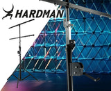 Hardman LS4 wind-up lysstativ med dobbel tverrstang, 1,7 til 4,3 m