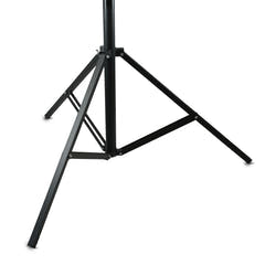 Hardman LS4 wind-up lysstativ med dobbel tverrstang, 1,7 til 4,3 m