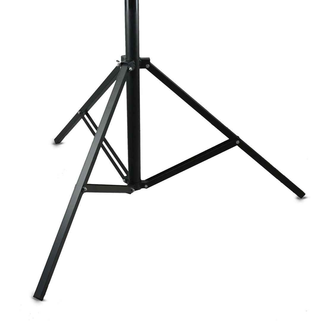 Hardman LS4 wind-up lysstativ med dobbel tverrstang, 1,7 til 4,3 m