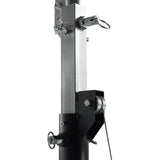 Hardman LS4 wind-up lysstativ med dobbel tverrstang, 1,7 til 4,3 m