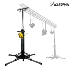 Hardman ST300 scenetårn med vinsj, 2 til 5,5 m, 300 kg