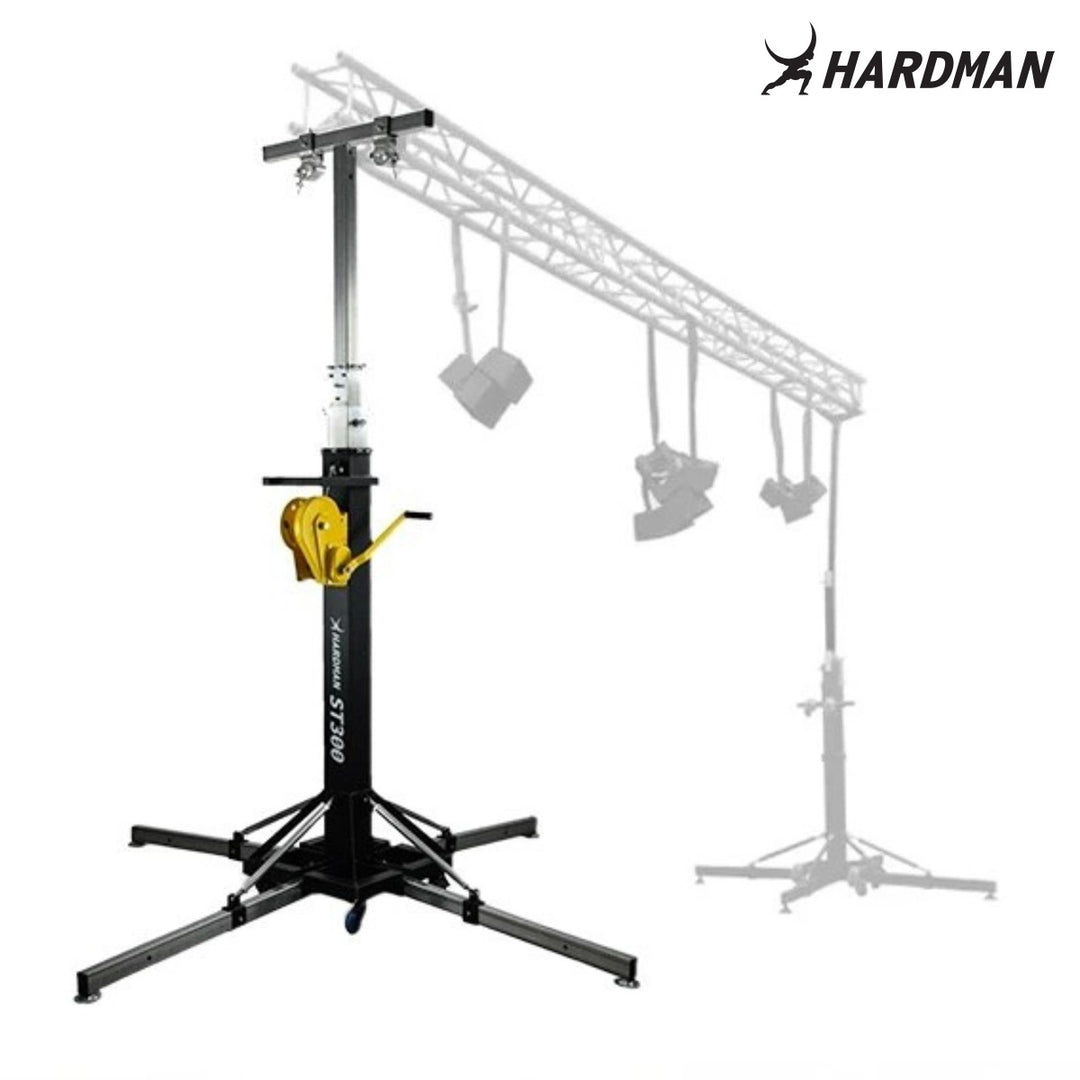 Hardman ST300 scenetårn med vinsj, 2 til 5,5 m, 300 kg