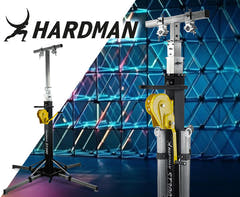 Hardman ST300 scenetårn med vinsj, 2 til 5,5 m, 300 kg