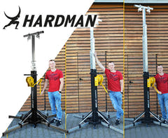 Hardman ST300 scenetårn med vinsj, 2 til 5,5 m, 300 kg
