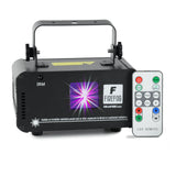 Firefog RGB disco laser 400 mW med DMX og fjernkontroll