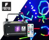 Firefog RGB disco laser 400 mW med DMX og fjernkontroll