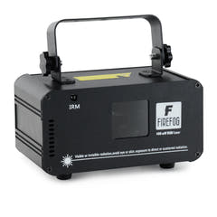 Firefog RGB disco laser 400 mW med DMX og fjernkontroll